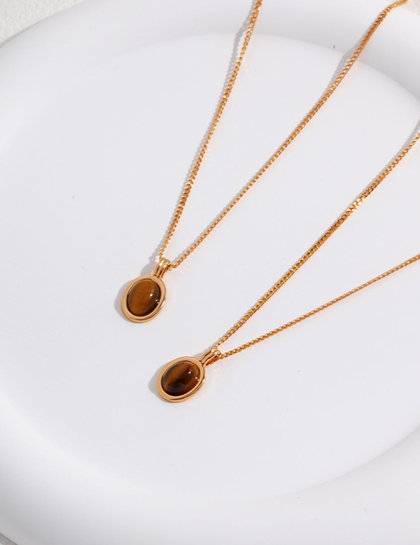 Elle Tiger Eye Necklace