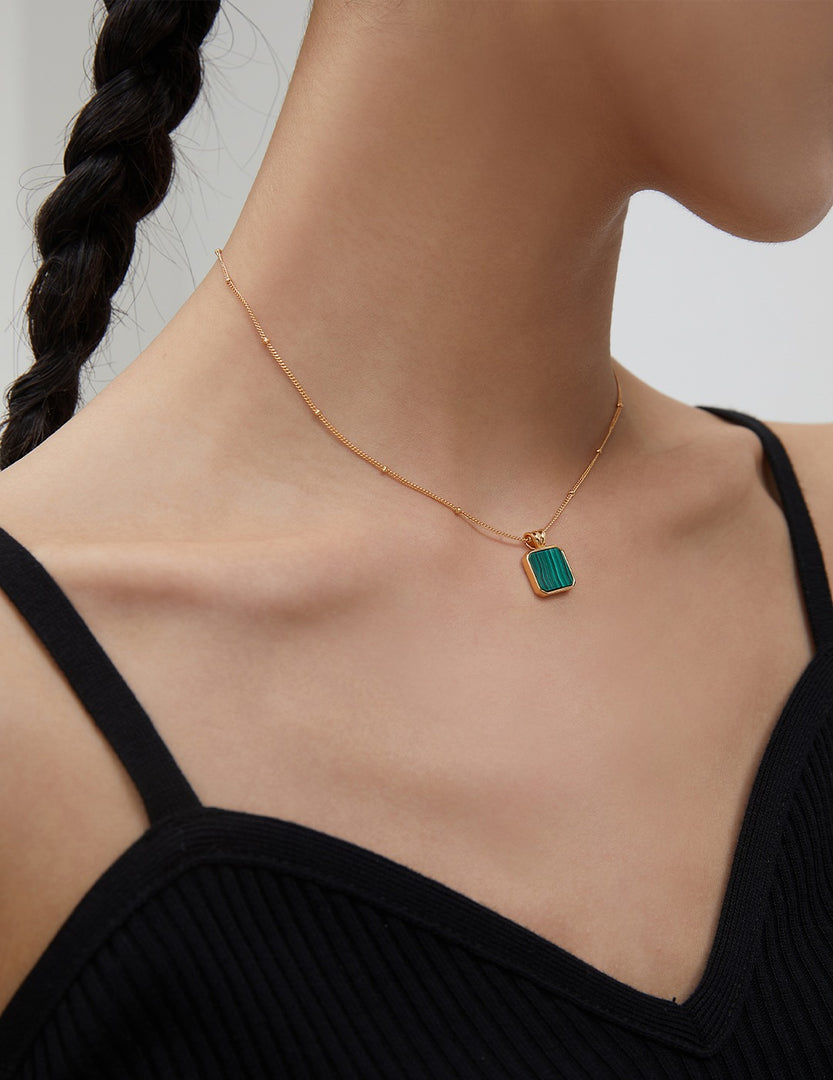 Freya Malachite Necklace