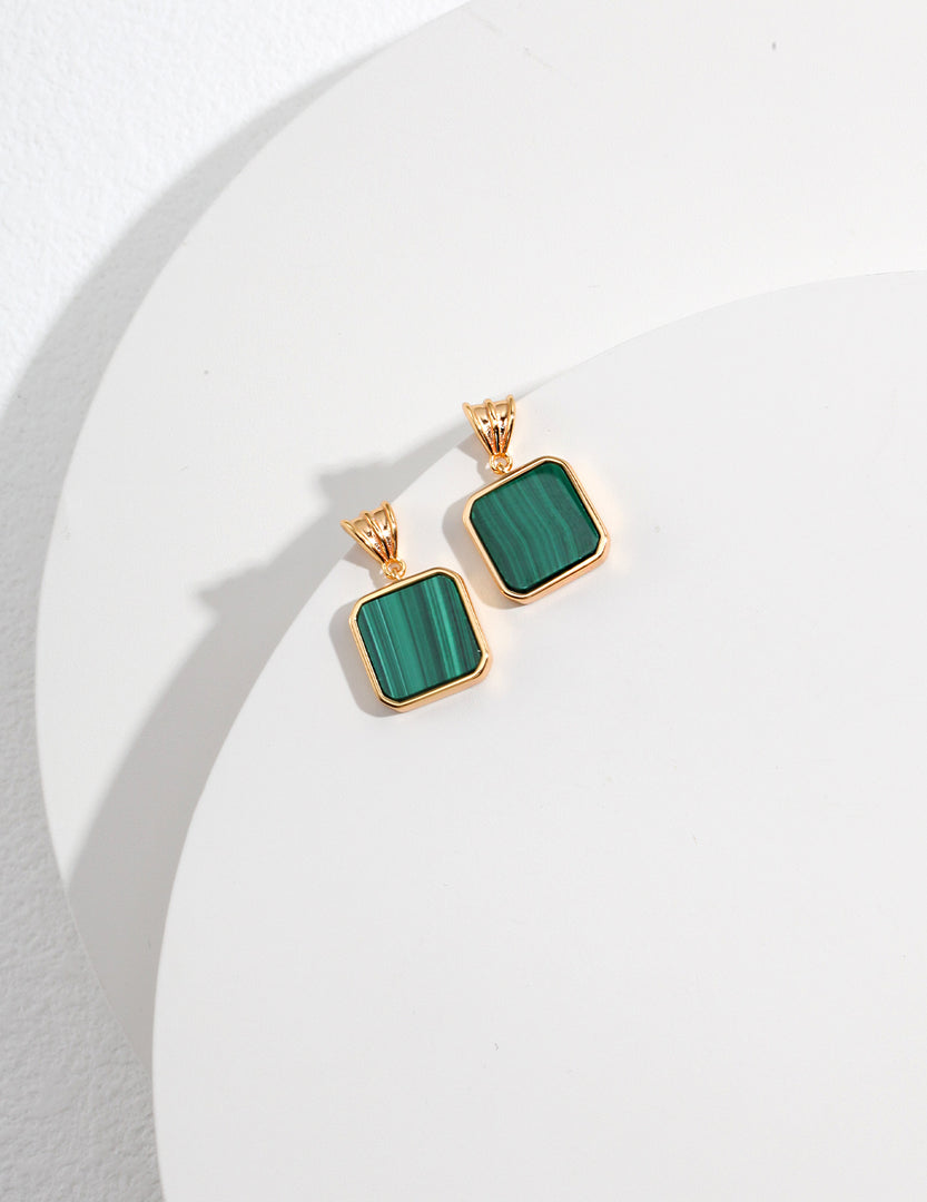 Freya Malachite Earring