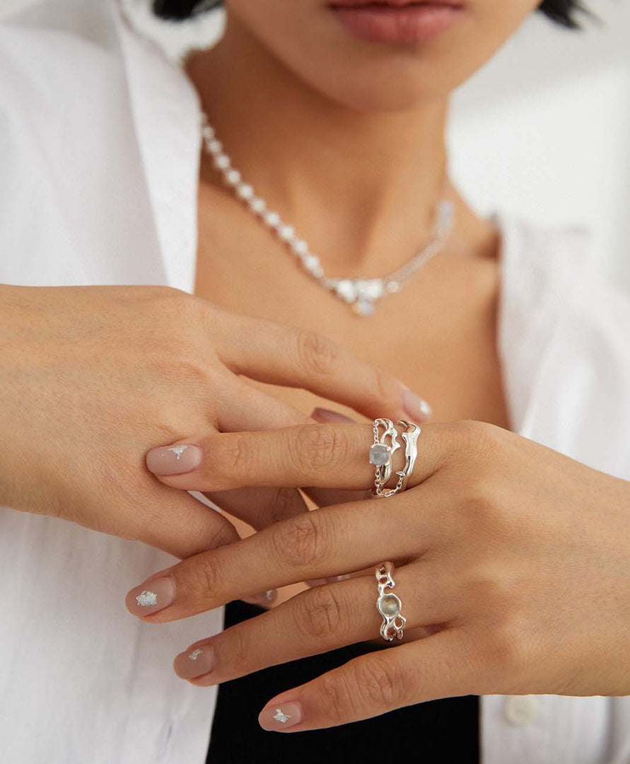 Moonstone Ring